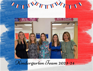 Kindergarten Team 2023-24